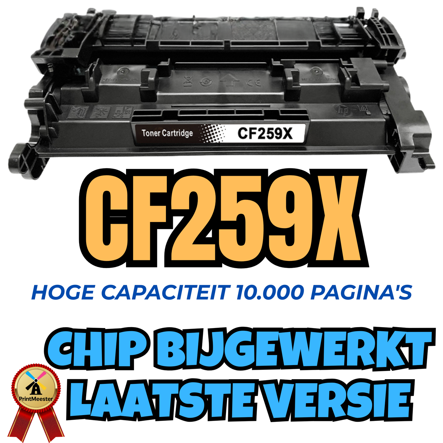 Huismerk Compatibele voor HP CF259X 59X toner met chip voor LaserJet Pro M304 M404 M428 M329 M429