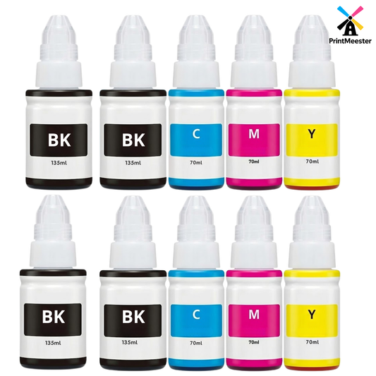 Compatibele Canon GI inktflesjes 960ml voor Pixma G-serie (GI-40 GI-41 GI-43 GI-46 GI-490 GI-590 GI-50 GI-51 GI-53 GI-55 GI-56)