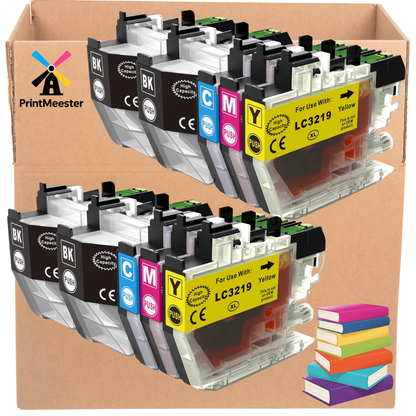 10 Brother LC3219XL LC3217 compatibele inktcartridges voor MFC-J5330DW MFC-J5730DW MFC-J6930DW