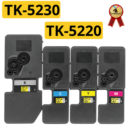 4 compatibele Huismerk voor Kyocera TK-5220 TK-5230 toners voor ECOSYS M5521 P5021