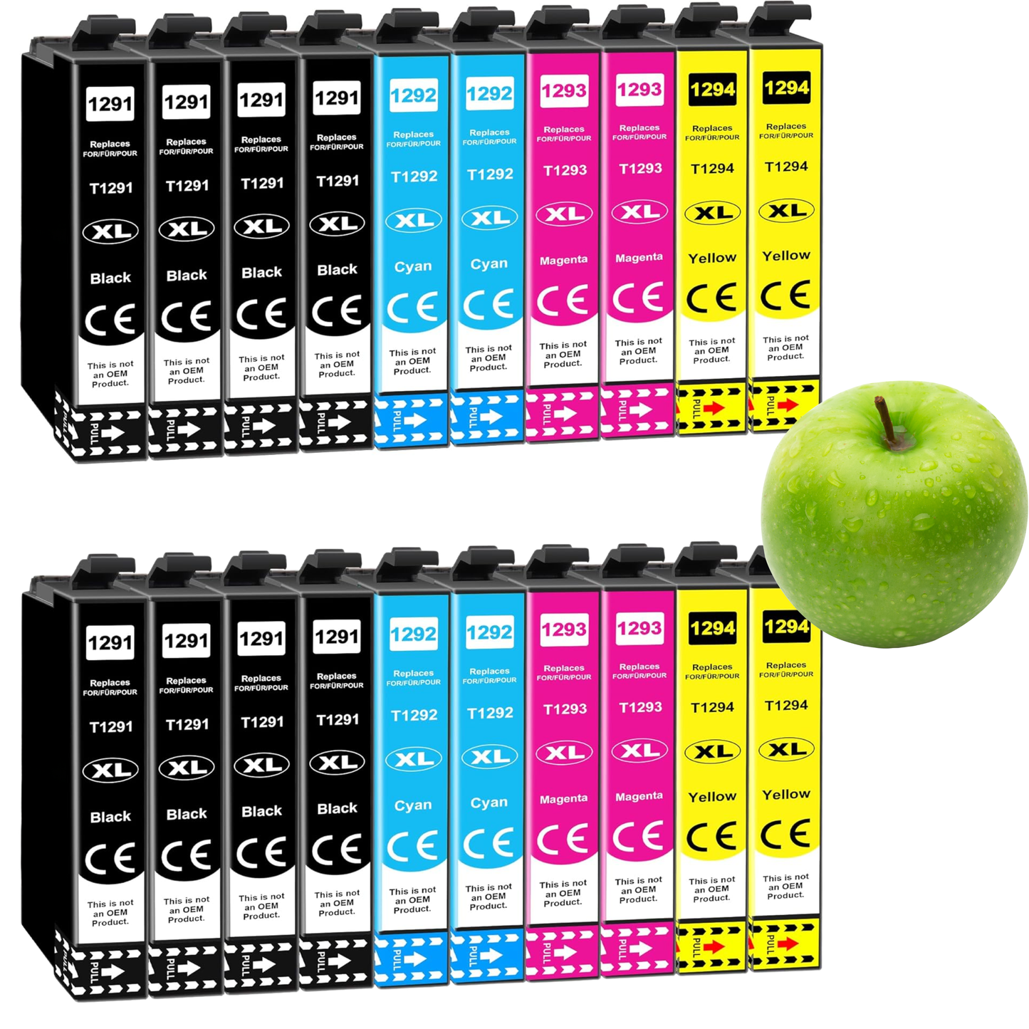 T1295 Multipack Compatibel met Epson WF 3520 printercartridges WF 3540 inktcartridge voor Epson T1291 T1292 T1293 T1294 WF-7525 WF -7515 Stylus SX235W SX425W SX445W SX535WD Stylus Office BX635